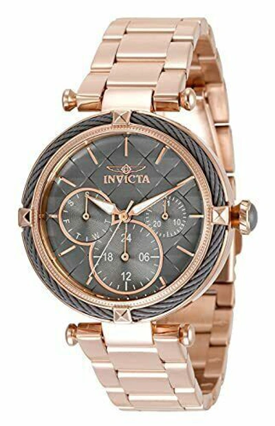 INVICTA INVICTA WOMEN'S 35830 BOLT QUARTZ CHRONOGRAPH GUNMETAL DIAL WATCH