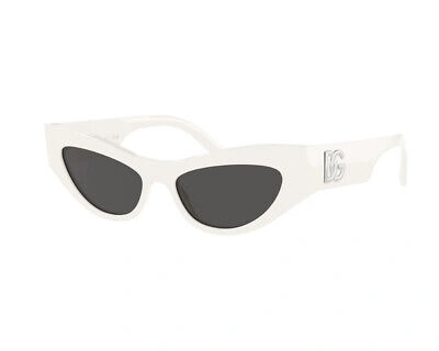 DOLCE & GABBANA DOLCE & GABBANA SUNGLASSES DG4450 331287 WHITE GREY WOMAN