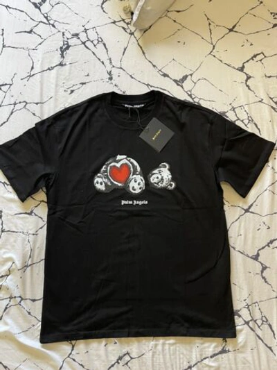 PALM ANGELS PALM ANGELS ❤️ CLASSIC BEAR T-SHIRT ( BLACK )