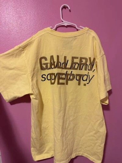 ASICS GALLERY DEPT ASICS SHIRT COMPLEXCON EXCLUSIVE YELLOW SIZE L