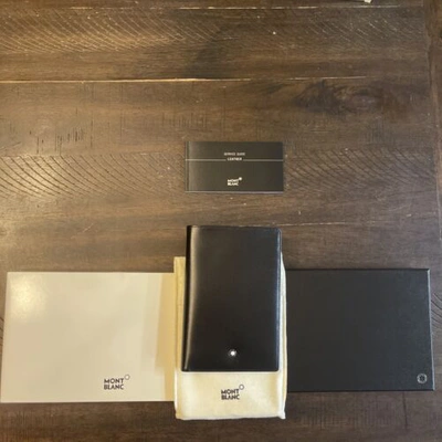 MONTBLANC MONTBLANC WALLET 8CC WITH ID CARD LOC 35802 SIZE 6X4X1/2