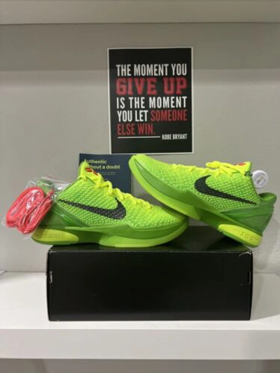 KOBE KOBE 6 PROTRO GRINCH 2020 - SIZE 8