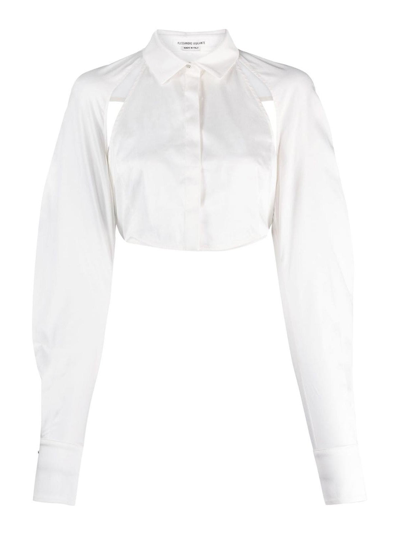ATTICO CROPPED SHIRT