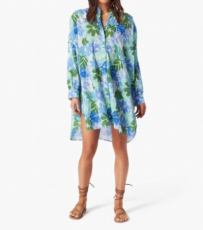 XIRENA NEVE DRESS IN BLUE SAILS