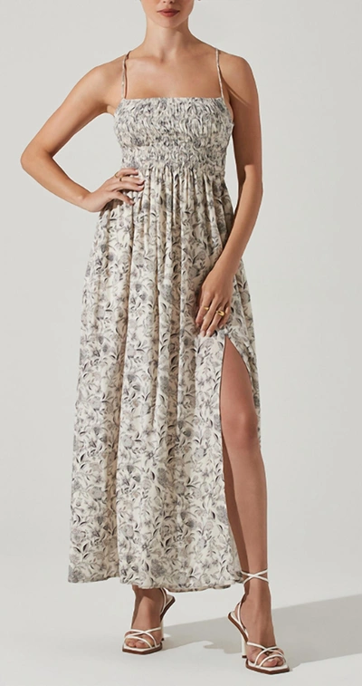 ASTR STASIA DRESS IN WHITE