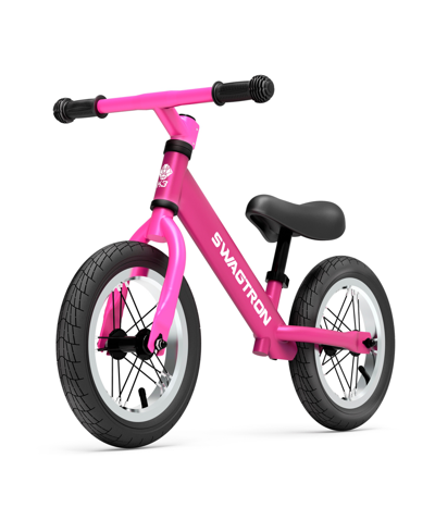 SWAGTRON K3 BALANCE BIKE WITH 12" AIR-FILLED RUBBER TIRES AND ADJUSTABLE SEAT