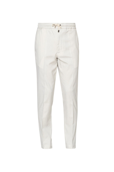 ISAIA ISAIA NAPOLI " ICONICO " EIS KORDELZUG HOSE SPORT HOSE WOLLE/BAUMWOLLE