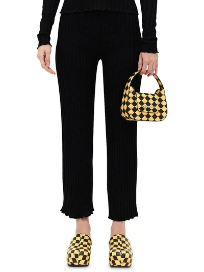 SIMON MILLER ALDER WOMENS RIBBED PULL ON PANTS