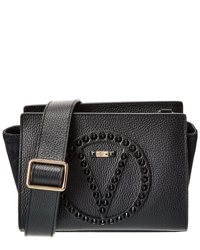 VALENTINO BY MARIO VALENTINO VALENTINO BY MARIO VALENTINO KIKI ROCK LEATHER SHOULDER BAG