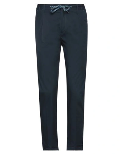 DANIELE ALESSANDRINI HOMME DANIELE ALESSANDRINI HOMME MAN PANTS NAVY SIZE 28 COTTON