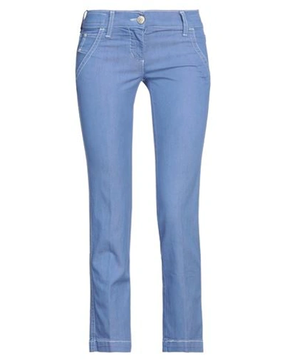 JACOB COHЁN JACOB COHЁN WOMAN PANTS MAUVE SIZE 25 COTTON, ELASTOMULTIESTER