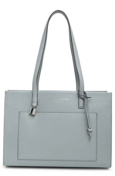 MARC JACOBS MARC JACOBS LEATHER WORK TOTE BAG