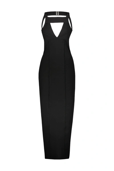 RICK OWENS RICK OWENS KNITTED SLUG DRESS CLOTHING