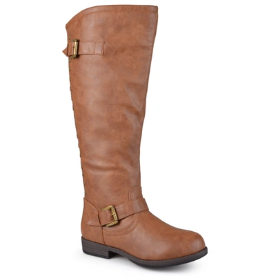 JOURNEE COLLECTION COLLECTION WOMEN'S EXTRA WIDE CALF SPOKANE BOOT
