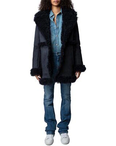 ZADIG & VOLTAIRE ZADIG & VOLTAIRE FESTIF SILK COAT WOMEN'S S