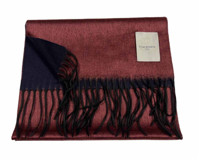 PIACENZA CASHMERE PIACENZA CASHMERE MEN'S SCARF DOUBLE-FACE 82249/44 MIRROR MADE IN ITALY