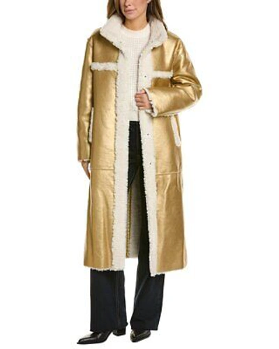 APPARIS APPARIS TILLY REVERSIBLE COAT WOMEN'S GOLD XS