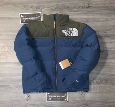 THE NORTH FACE THE NORTH FACE MEN’S BLUE GREEN 1992 LOW FI HI TEK NUPTSE 700-DOWN JACKET