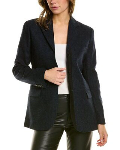 THE KOOPLES THE KOOPLES WOOL JACKET WOMEN'S BLUE 38