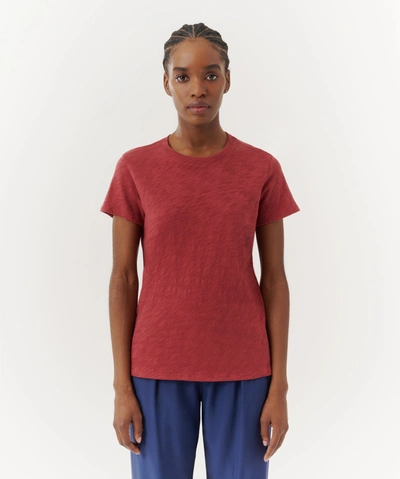 ATM ANTHONY THOMAS MELILLO SLUB JERSEY SCHOOLBOY SHORT SLEEVE CREW NECK TEE