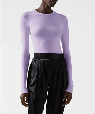 ATM ANTHONY THOMAS MELILLO MODAL RIB LONG SLEEVE CREW