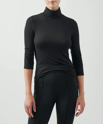 ATM ANTHONY THOMAS MELILLO MODAL RIB TURTLENECK