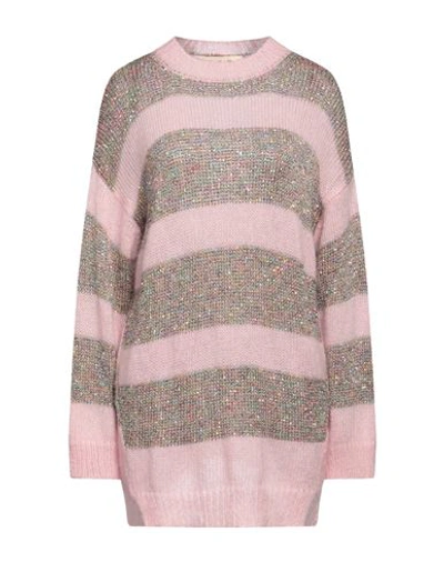 MARNI MARNI WOMAN SWEATER PINK SIZE 10 POLYAMIDE, MOHAIR WOOL, VIRGIN WOOL, WOOL