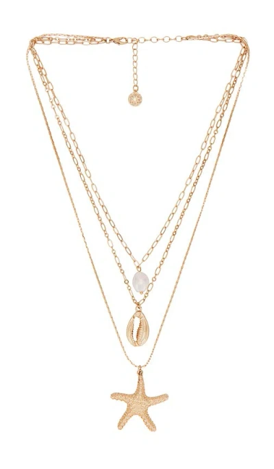 8 OTHER REASONS COVE LAYERED CHARM NECKLACE