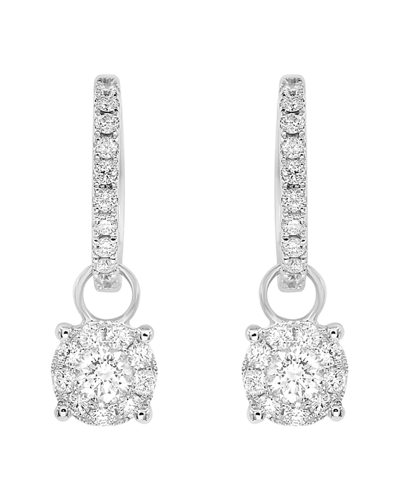 DIANA M. DIANA M. FINE JEWELRY 14K 0.90 CT. TW. DIAMOND EARRINGS