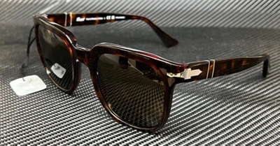 PERSOL PERSOL PO3323S 24 57 HAVANA POLARIZED UNISEX 56 MM SUNGLASSES