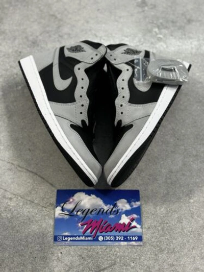 JORDAN SIZE 10 - JORDAN 1 RETRO HIGH OG SHADOW 2.0 MENS 555088-035 OG ALL