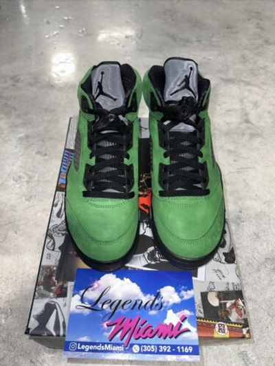 JORDAN AIR JORDAN 5 RETRO SE OREGON 2020 100% AUTHENTIC SZ 8.5 FAST SHIP CK6631-307