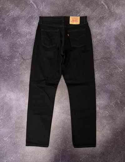 LEVIS X VINTAGE 90'S LEVI’S 522 BLACK BAGGY DENIM JEANS