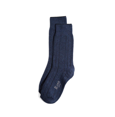 STEMS WOMEN&#x27;S LUX ITALIAN WOOL CASHMERE CREW SOCKS