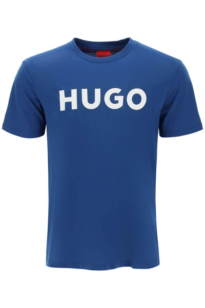 HUGO BOSS LOGO PRINT DULIVIO T SHIRT
