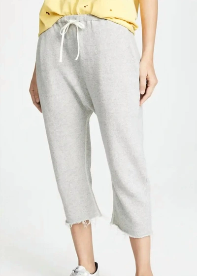 R13 FIELD SWEATPANT IN HEATHER GREY