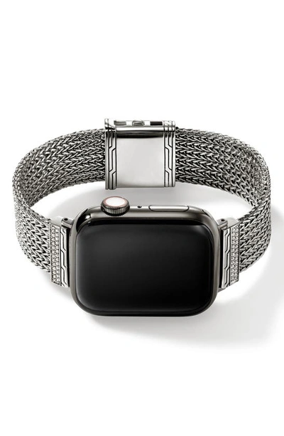 JOHN HARDY JOHN HARDY SMART WATCH STRAP DIAMOND PAVÉ, 18MM