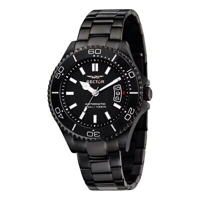 SECTOR WATCH SECTOR MAN WOMAN 230 AUTOMATIC DAY-DATE STEEL BLACK R3223161011