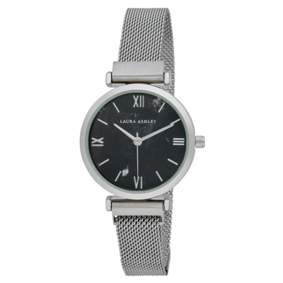 LAURA ASHLEY LAURA ASHLEY WOMEN'S 30MM ROUND GEMSTONE MAGNET STRAP WATCH (LA2076)