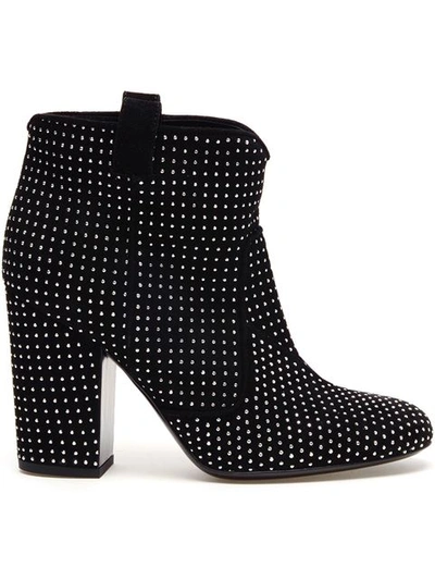 LAURENCE DACADE ‘Pete’ Studded Suede Ankle Boots
