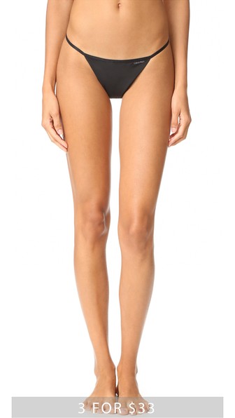 calvin klein sleek thong