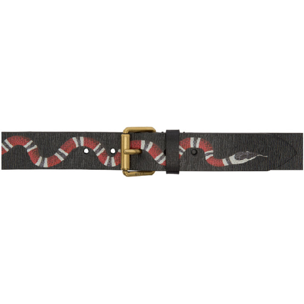 red gucci belt with snake