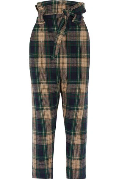 Vivienne Westwood Anglomania New Kung Fu Tartan Wool-blend