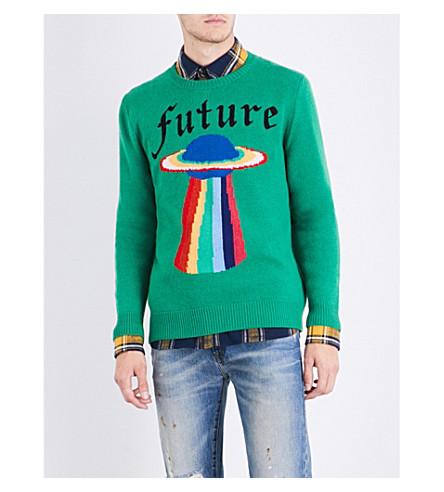 gucci ufo sweater