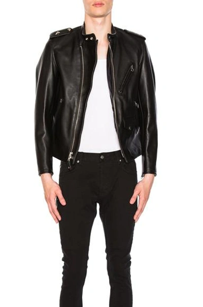 SCHOTT CAFECTO STEERHIDE HYBRID CAFE RACER