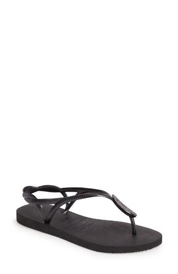 havaianas luna black