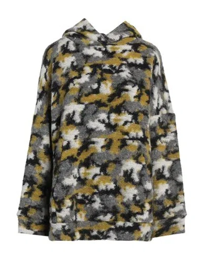 8PM 8PM WOMAN SWEATER LIME GREEN SIZE M POLYESTER, ACRYLIC, VIRGIN WOOL, MOHAIR WOOL