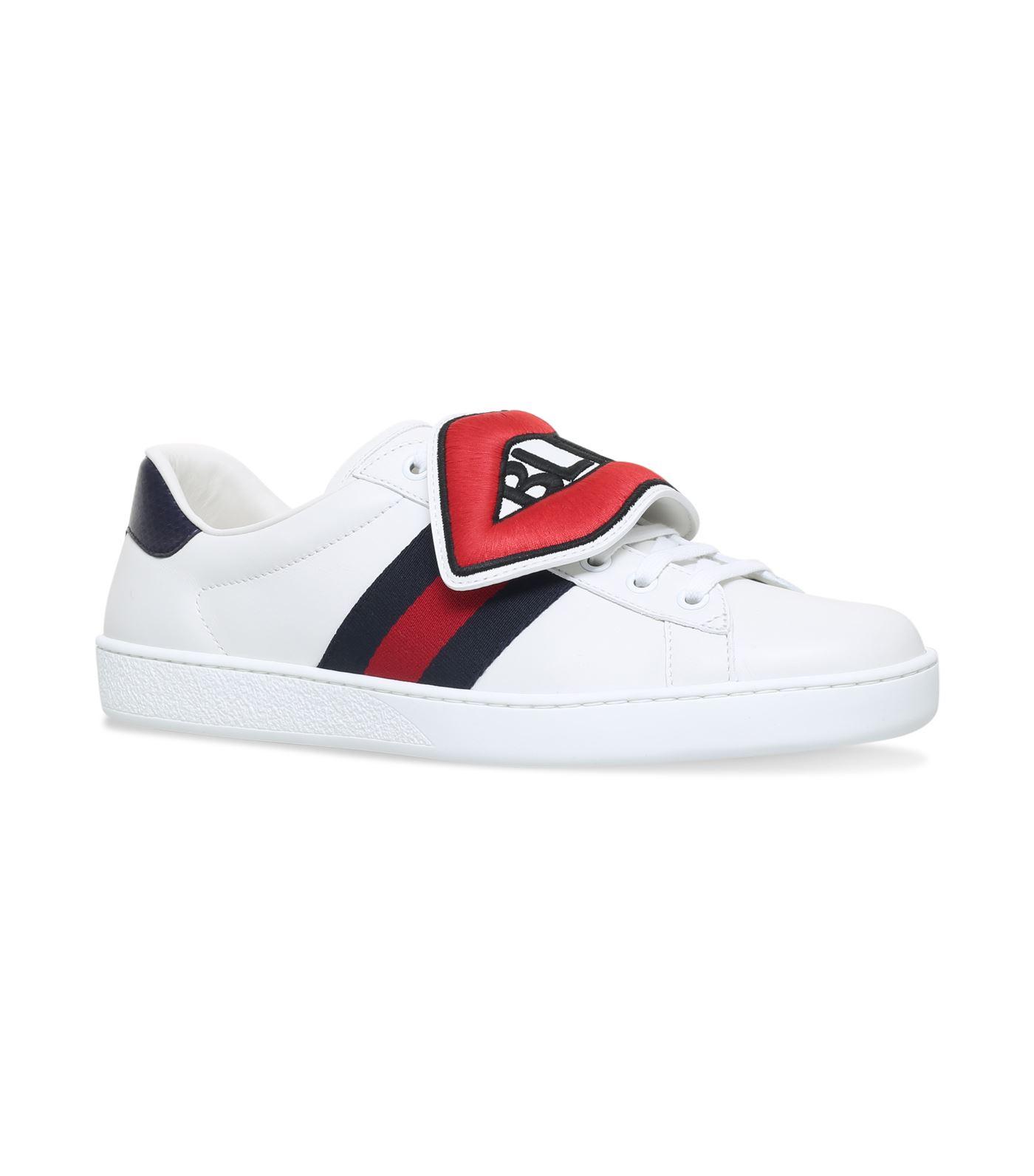 gucci ace sneakers lips