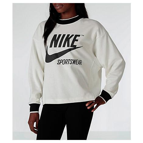 women's nike sportswear archive hoodie