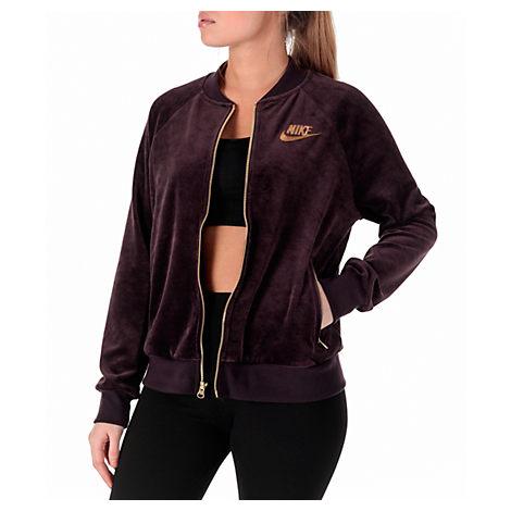 velour nike jacket